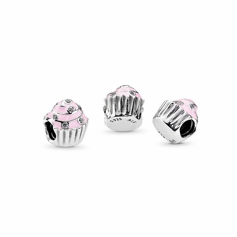 Pandora Sweet Cupcake Charm Silver Egypt DU9753462